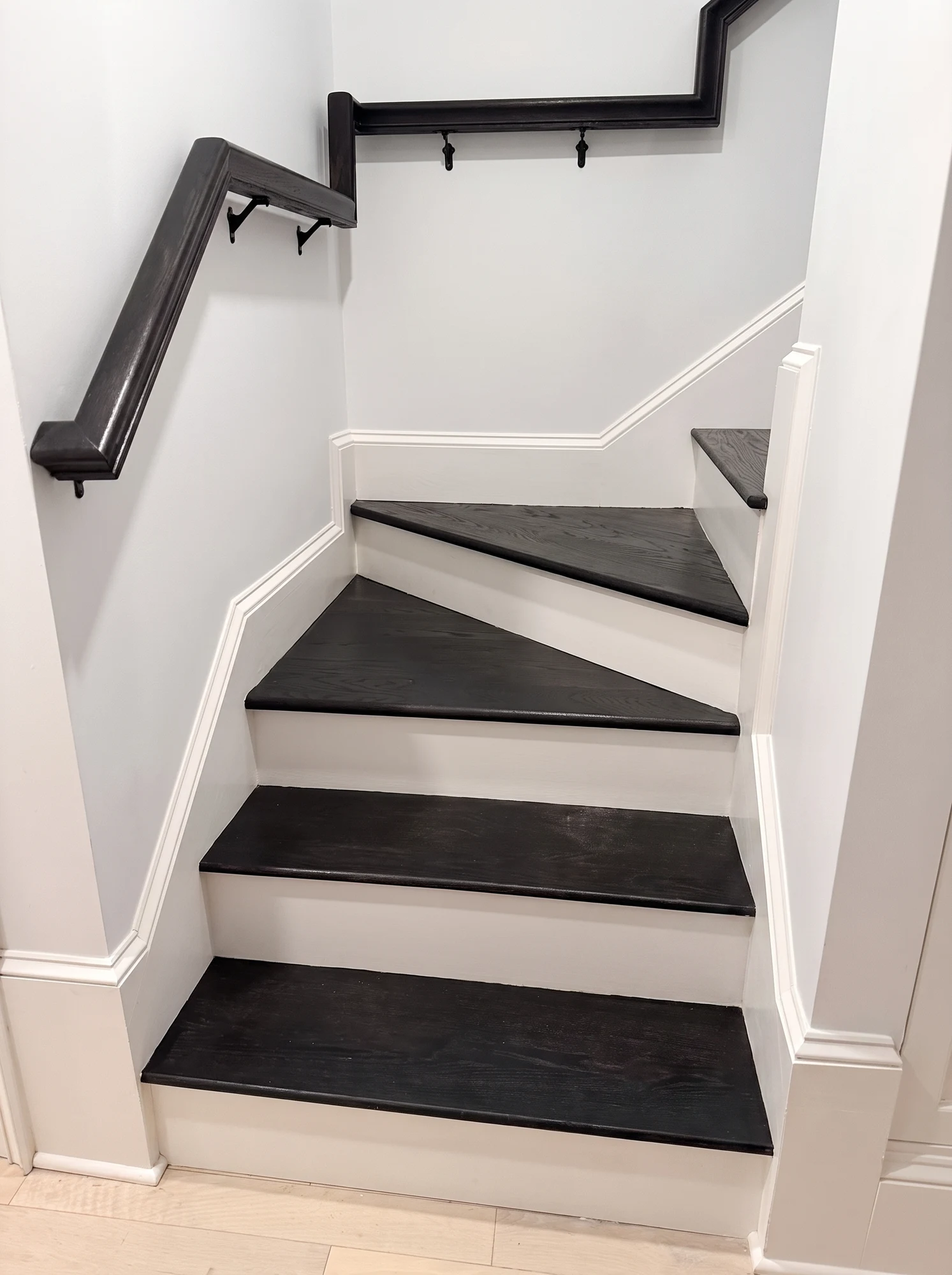 Staircase Remodel after