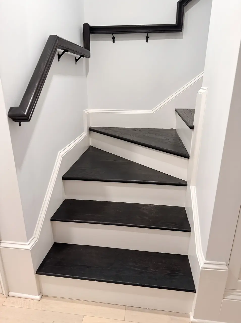 Staircase Remodel after