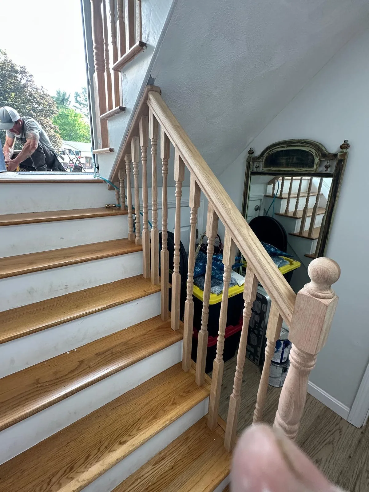 Staircase Remodel during