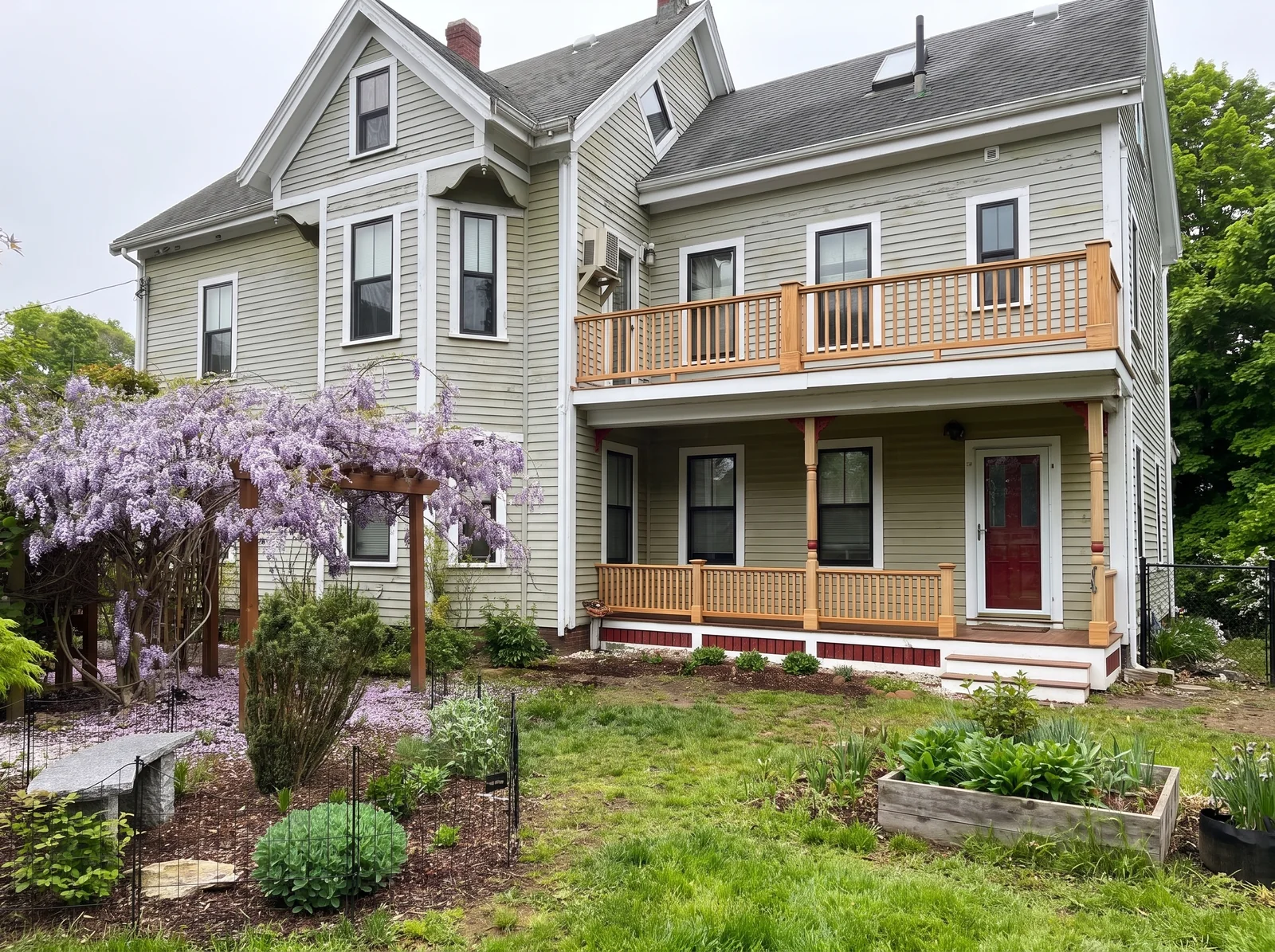 Front Porch Addition after