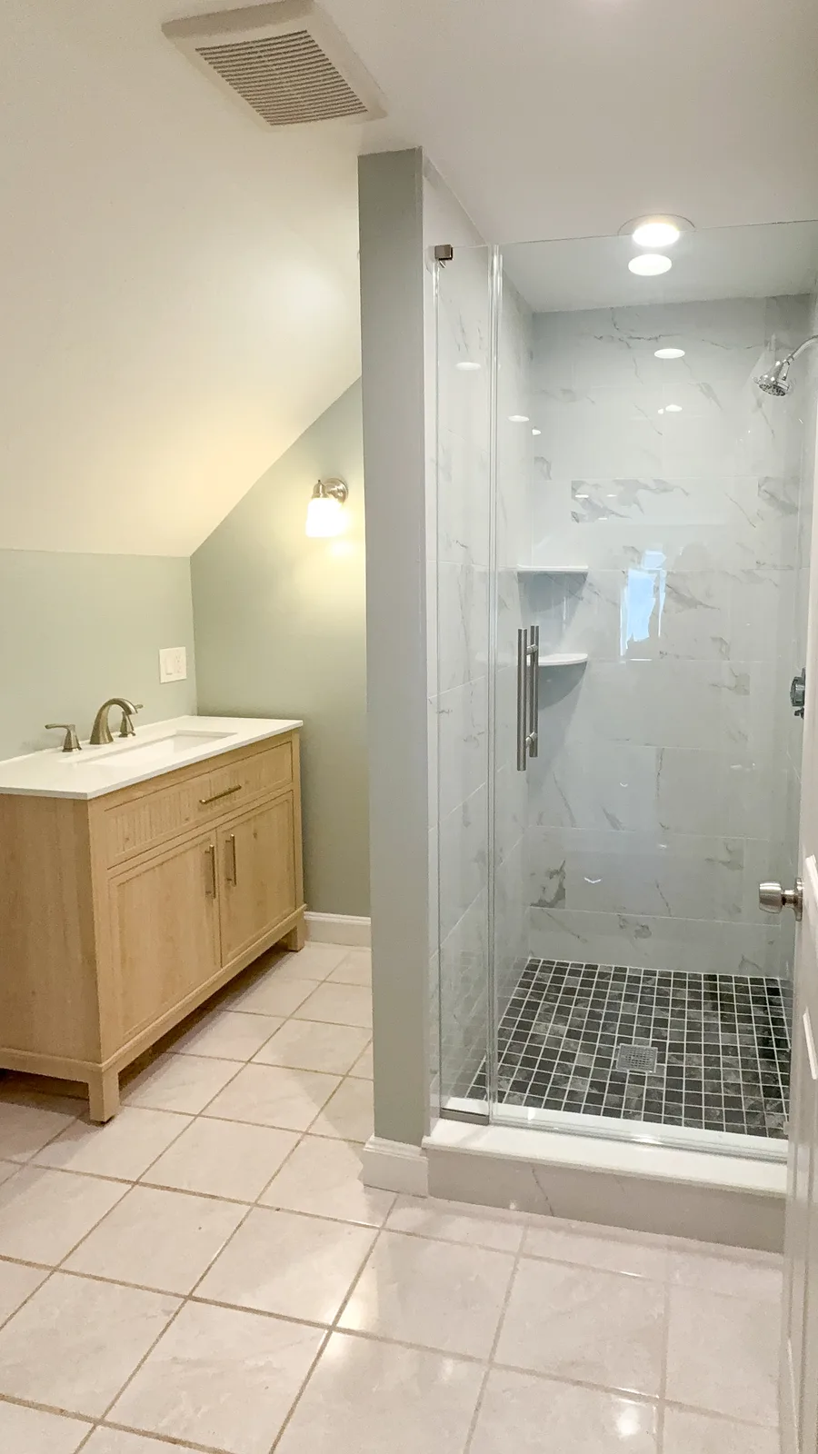 Bathroom Remodel after