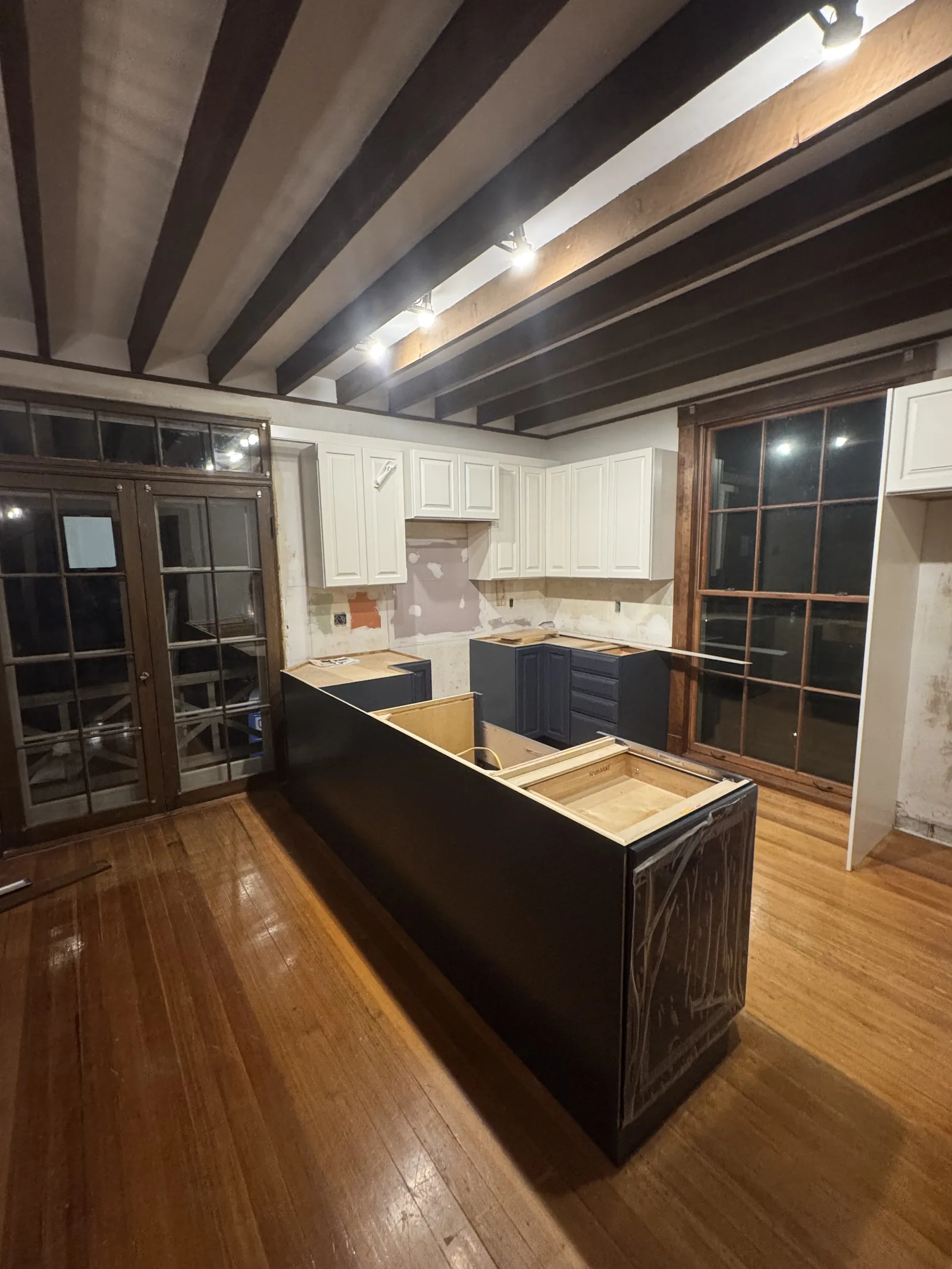 Kitchen Remodel during