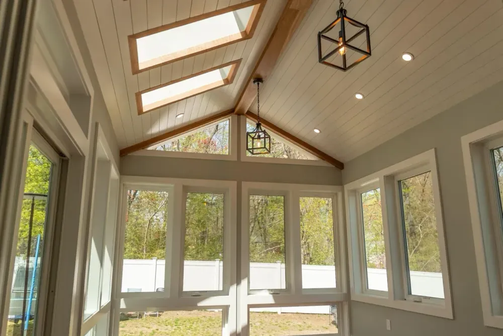 Whole-home addition and renovation completed by a local general contractor in the Wakefield, MA area