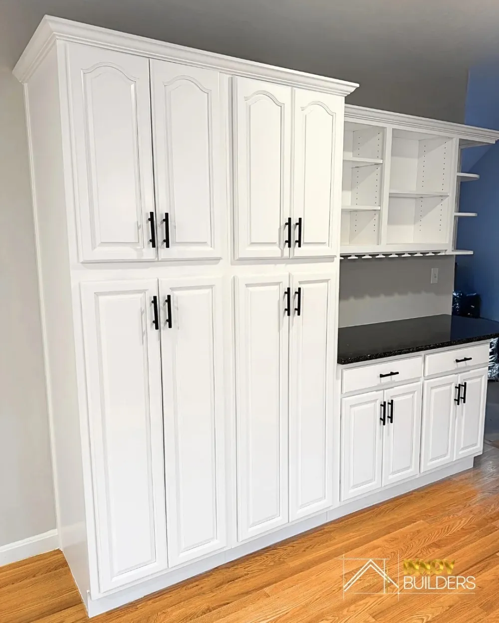 Cabinets Installation project by Innov Builders